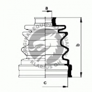 Комплект пыльника QH Benelux QJB279