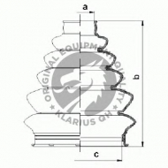 Комплект пыльника QH Benelux QJB854