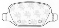 Комплект тормозных колодок QH Benelux BP1221