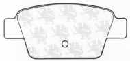 Комплект тормозных колодок QH Benelux BP1316