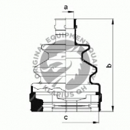 Комплект пыльника QH Benelux QJB172