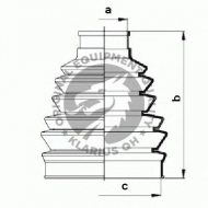 Комплект пыльника QH Benelux QJB746