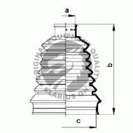 Комплект пыльника QH Benelux QJB2747