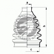 Комплект пыльника QH Benelux QJB801