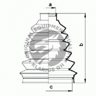 Комплект пыльника QH Benelux QJB883