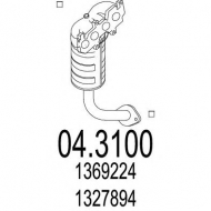Катализатор MTS 04.3100