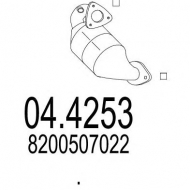 Катализатор MTS 04.4253