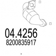 Катализатор MTS 04.4256