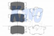 Комплект тормозных колодок KAVO PARTS KBP-2008