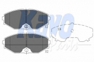 Комплект тормозных колодок KAVO PARTS KBP-6553