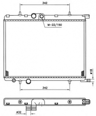 Теплообменник NRF 519524