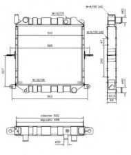 Теплообменник NRF 52266