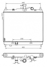 Теплообменник NRF 53360