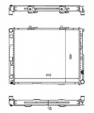 Теплообменник NRF 58253