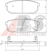 Комплект тормозных колодок A.B.S. 37362 OE