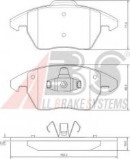 Комплект тормозных колодок A.B.S. 37429 OE