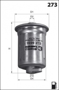 Фильтр MECAFILTER ELE6035