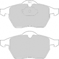 Комплект тормозных колодок NECTO FD6710A