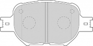 Комплект тормозных колодок NECTO FD7020A