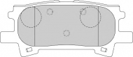 Комплект тормозных колодок NECTO FD7170A