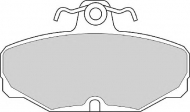 Комплект тормозных колодок NECTO FD6311A