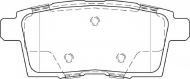 Комплект тормозных колодок NECTO FD7518A