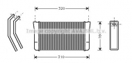 Теплообменник AVA QUALITY COOLING BW6080