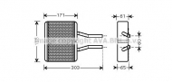 Теплообменник AVA QUALITY COOLING MZ6193