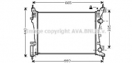 Теплообменник AVA QUALITY COOLING OLA2408