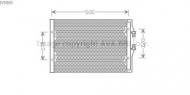 Конденсатор AVA QUALITY COOLING IV5065