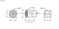 Компрессор AVA QUALITY COOLING IVAK093