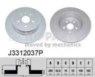 Тормозной диск NIPPARTS J3312037P