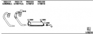 Глушитель WALKER VW72225