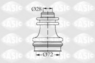 Комплект пыльника SASIC 4003422
