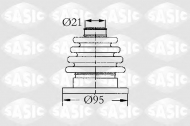 Комплект пыльника SASIC 4003444