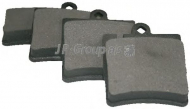 Комплект тормозных колодок JP GROUP 1363700610