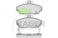 Комплект тормозных колодок KAGER 35-0068