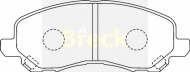 Комплект тормозных колодок BRECK 20788 00 C