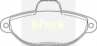 Комплект тормозных колодок BRECK 21436 00 702 00