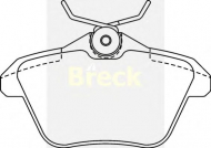 Комплект тормозных колодок BRECK 21606 00 702 00
