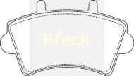 Комплект тормозных колодок BRECK 23613 00 703 00