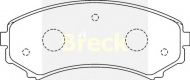 Комплект тормозных колодок BRECK 24066 00 C