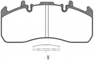 Комплект тормозных колодок KAWE JCA1317.00