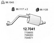 Амортизатор ASSO 12.7041