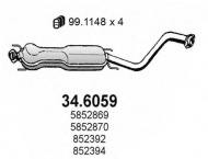 Амортизатор ASSO 34.6059