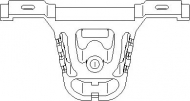 Держатель TOPRAN 500 176