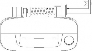 Ручка TOPRAN 722 385