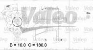 Генератор VALEO 436584