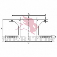 Тормозной диск MERITOR MBR1589