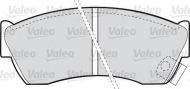 Комплект тормозных колодок VALEO 598666